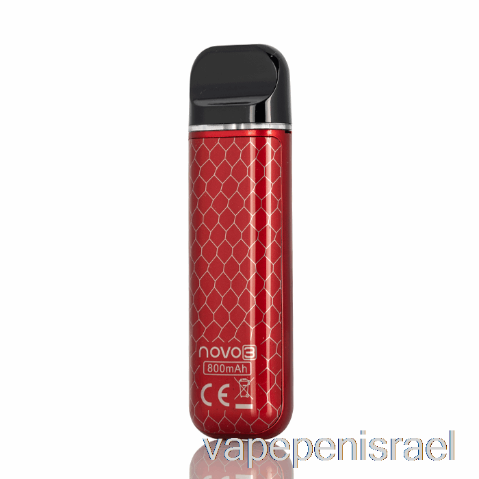 חד פעמי Vape Israel Smok Novo 3 25w Pod System Iml Red Cobra